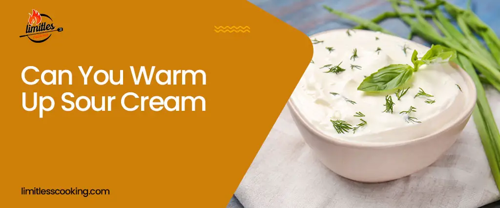 Can You Warm Up Sour Cream? Tips & Precautions