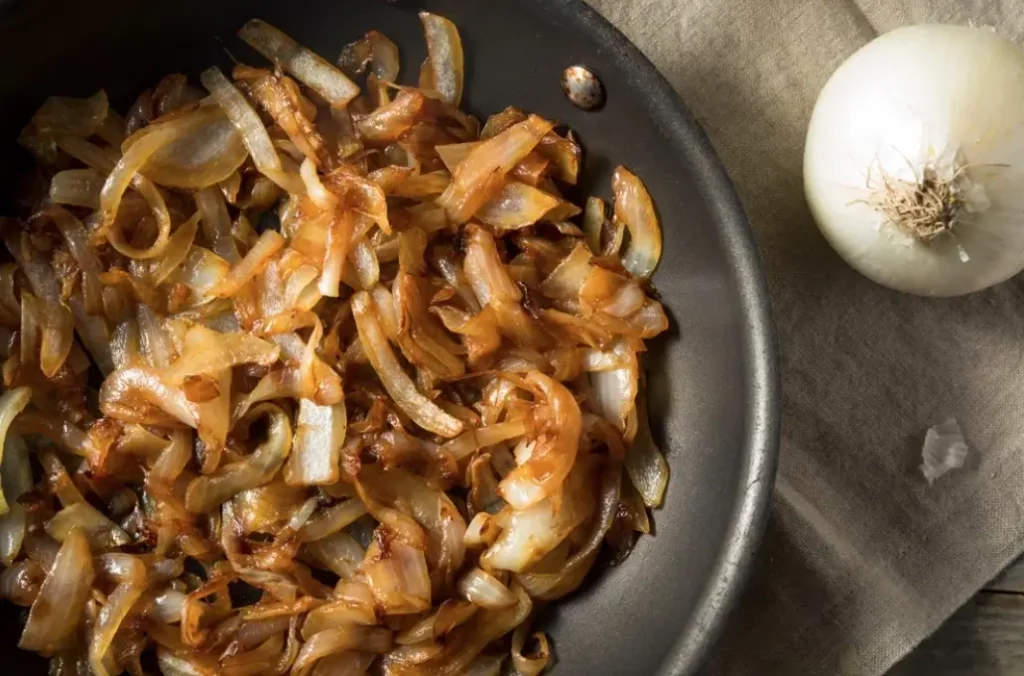 Caramelized Onions on a pan